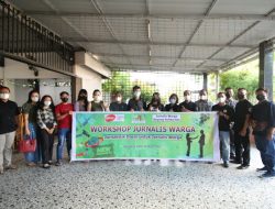 JWKS adakan Kegiatan Workshop Jurnalistik Dasar bagi Jurnalis Warga