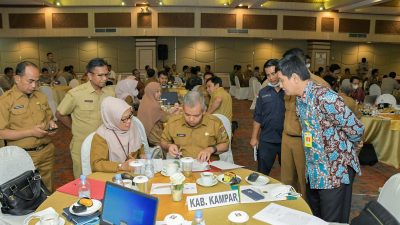Kamsol : Pemkab Kampar Dukung Penuh Pengembalian dan Lindungi Lahan Sawah Sesuai Perpres No. 59 Tahun 2019
