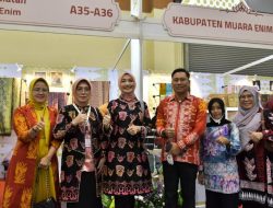 Batik Kujur Dan Songket Binaan SIBA PTBA Tampil Dalam Pameran Kriya Nusa Tahun 2022,Sebagai Ciri Khas Kecamatan Lawang Kidul
