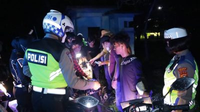 Polres Dumai Jajaran Polda Riau Bersama POM TNI-AD, Melaksanakan Kegiatan Antisipasi Gangguan Kamtibmas