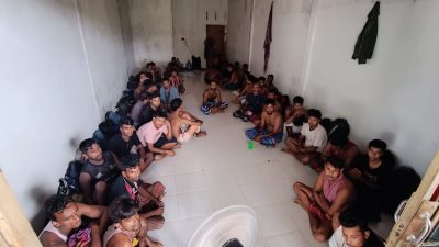 75 WNA Bangladesh diamankan Polsek Tambang