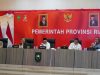 Rapat Koordinasi Pengendalian Inflasi Daerah Terkait Bahan Pangan Dan Transportasi Barang DI Provinsi Riau