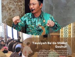 Tausiyah Oleh Dr.Supardi DiLingkungan Kejati Riau