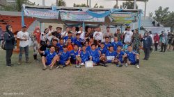 PT.PPA dan Camat Tanjung Agung support turnamen sepak bola piala gubernur cup zona IV,yang resmi ditutup oleh camat Lawang kidul