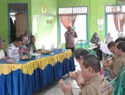 Polsek Lawang kidul Hadiri Musrenbang Melalui Bhabinkamtibmas di Kelurahan Tanjung Enim Selatan