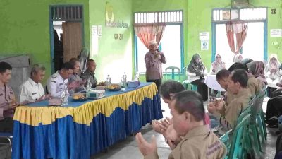 Polsek Lawang kidul Hadiri Musrenbang Melalui Bhabinkamtibmas di Kelurahan Tanjung Enim Selatan