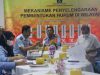 Kanwil Kemenkumham Riau Bersama DPRD Kabupaten Pelalawan Berkolaborasi Bahas Rancangan Produk Hukum Daerah Terkait Pembangunan Pariwisata Dan Pemukiman Kumuh