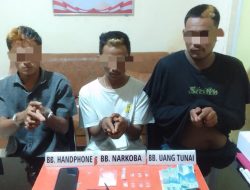 3 Pelaku Narkoba di Kampar Kiri di Tangkap Satnarkoba Polres Kampar