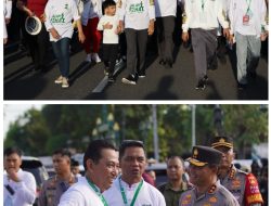 Kapolri Hadiri Jalan Sehat Porseni NU yang dibuka oleh Presiden Joko Widodo