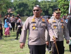 Kapolres Kampar Pimpin langsung Pengamanan Balimau Kasai di Kabupaten Kampar