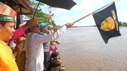 Ketua DPRD Ketapang Buka Lomba Sampan Tradisional Oleh Melayu Berbidaya