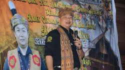 Alexander Wilyo Hadiri Upacara Adat Sapat Tahun Sisih Musim di Tumbang Titi