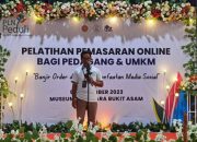 TJSL PLN Nusantara Power UPK Bukit Asam laksanakan kegiatan pelatihan pemasaran online.