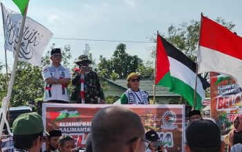 Aliansi Rakyat Ketapang Bela Palestina , Lakukan Unjuk Rasa Di Depan DPRD Ketapang