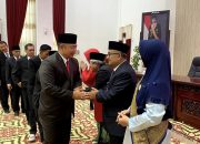 Sekda Ketapang Hadiri Pelantikan Kepala Perwakilan BPKP Provinsi Kalbar