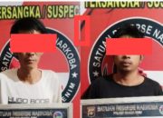 Team Trabas Polsek Gunung Megang Tangkap Para Pelaku Penyalagunan Narkoba di perlintasan rel kereta api