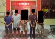 Akan Gelar Aksi Tawuran 5 Remaja di Amankan Polsek Semendo